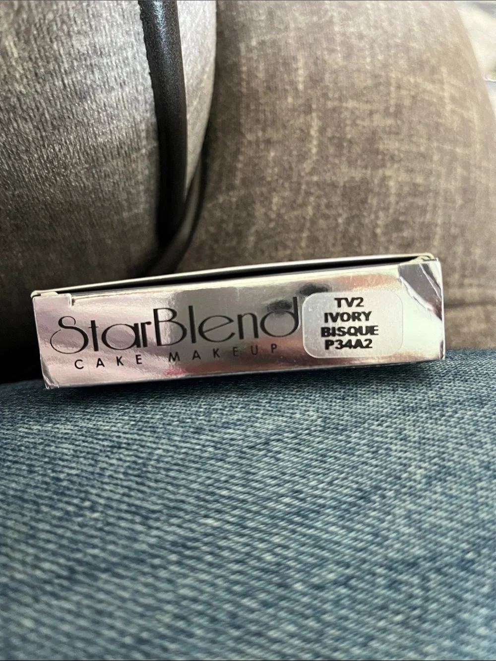 StarBlend Cake Makeup Pressed Powder - Natural Beige